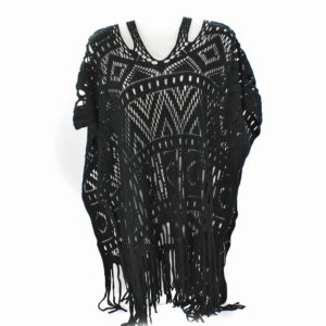 black poncho